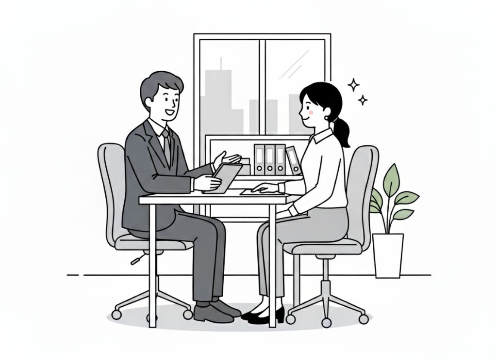 人材紹介会社との商談